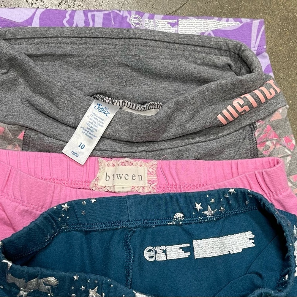 Girls Clothing Lot Justice Wonder Nation Betsy Johnson Leggings Tops - Picture 7 of 7